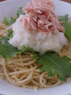 大根とツナのさっぱりパスタ-レシピのメイン写真