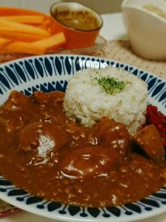 挽肉カレー +野菜一品 カレードリアにも-レシピのメイン写真