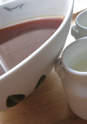 ***紅茶ゼリー*ハーブミルクかけ***-レシピのメイン写真