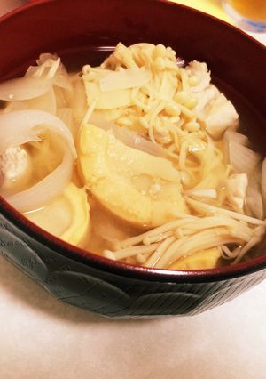 優しいたけのこ味ぽん鍋(^o^)-レシピのメイン写真