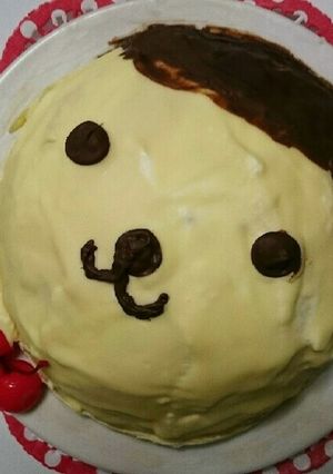 ポムポムプリンケーキ-レシピのメイン写真