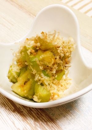 火を使わない★簡単なすの塩もみの副菜-レシピのメイン写真