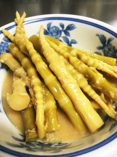 姫たけのこ(細竹)の味噌煮-レシピのメイン写真