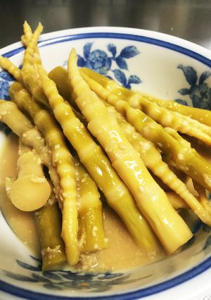 姫たけのこ（細竹）の味噌煮-レシピのメイン写真