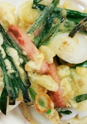 玉ねぎのかき揚げ～！-レシピのメイン写真