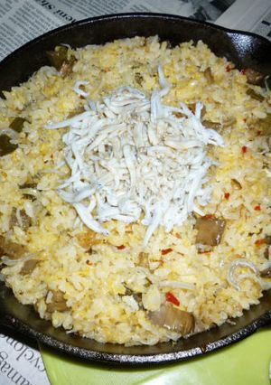 イシスキでちりめんじゃこのパラパラ炒飯-レシピのメイン写真
