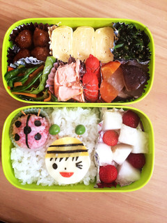 春のお弁当♬(てんとう虫編)-レシピのメイン写真