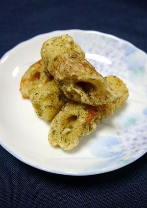 簡単！竹輪のほんだし茶葉天(カテキン)-レシピのメイン写真