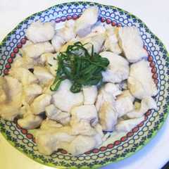 A picture of ツルッツル♪鶏胸肉の水晶鶏.