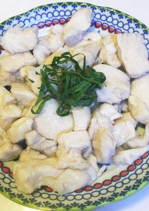 ツルッツル♪鶏胸肉の水晶鶏-レシピのメイン写真