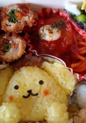 超簡単!! ポムポムプリン キャラ弁-レシピのメイン写真