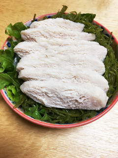 サラダチキンと新玉ねぎのネバネ〜バ!-レシピのメイン写真