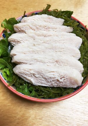 サラダチキンと新玉ねぎのネバネ〜バ！-レシピのメイン写真