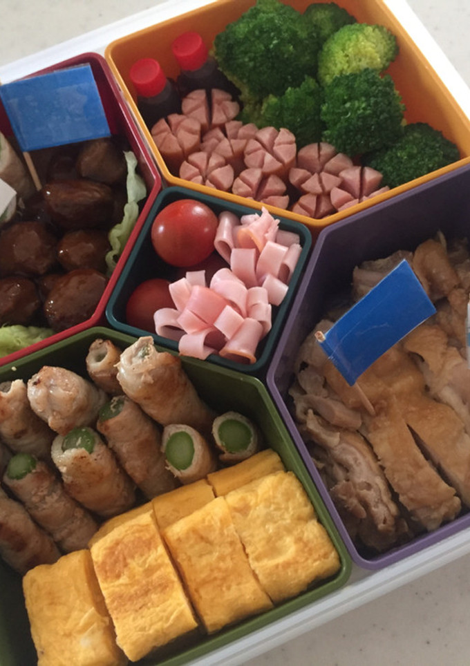 3〜4人用を楽して作る 運動会お弁当-レシピのメイン写真
