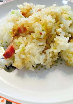ベーコンとガーリックのネギ焼きチャーハン-レシピのメイン写真
