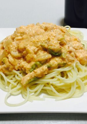 完全オリジナルパスタ 簡単 一人暮らし-レシピのメイン写真