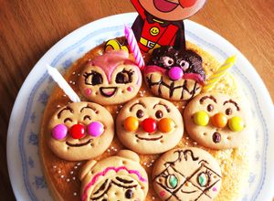 簡単♪アンパンマンキャラケーキ-レシピのメイン写真