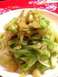キャベツエビみそ炒め-レシピのメイン写真