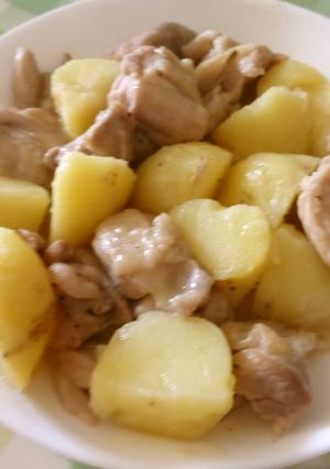 鶏肉とじゃがいもの塩レモン蒸し-レシピのメイン写真