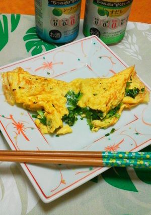 ねぎたっぷり！卵焼き-レシピのメイン写真
