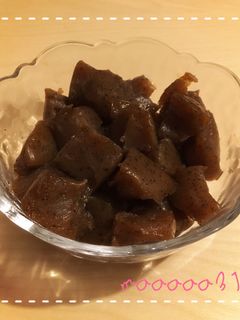 パクパク食べれる*こんにゃくだけの煮物-レシピのメイン写真