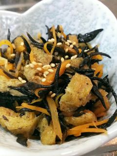 栄養オイルで吸収促進☆ひじきの炒め煮-レシピのメイン写真