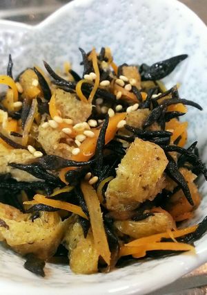 栄養オイルで吸収促進☆ひじきの炒め煮-レシピのメイン写真
