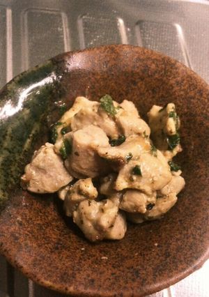 鶏肉の梅肉焼き-レシピのメイン写真