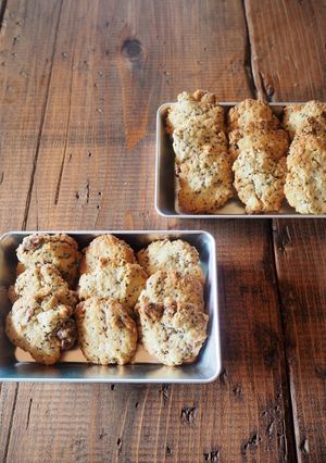 パンケーキmixで作るチアシードクッキー-レシピのメイン写真