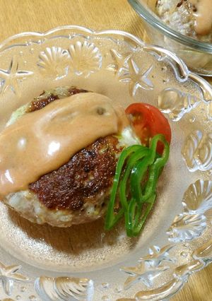 栄養オイル鶏豆腐バーグ-レシピのメイン写真