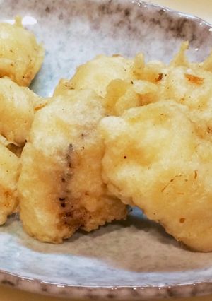 初夏が旬 鱧の天ぷら（生ハモ見つけたら)-レシピのメイン写真