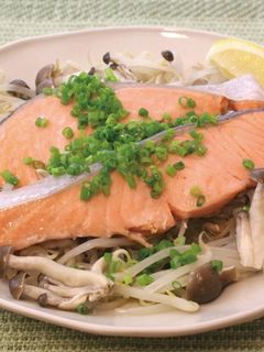★鮭のふんわり酒蒸し-レシピのメイン写真