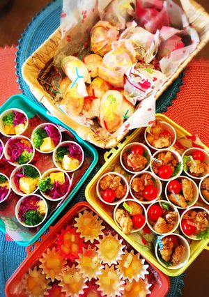 紙コップで運動会お弁当☆2016-レシピのメイン写真