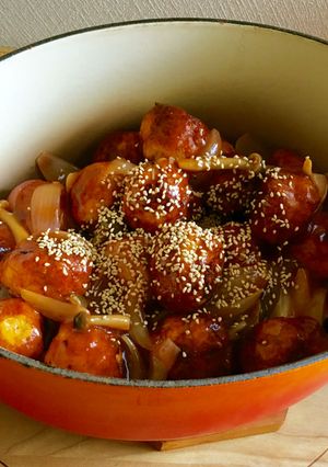 鶏胸肉のふわふわ団子-レシピのメイン写真