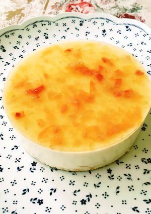 はちみつ梅レアチーズケーキ♪ヘルシー♪-レシピのメイン写真