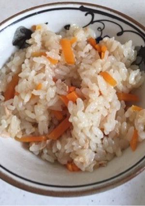 ツナの炊き込みご飯-レシピのメイン写真