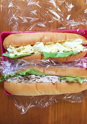 玉子サンド☆ツナマヨサンド-レシピのメイン写真