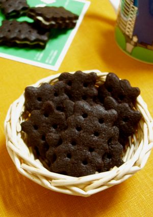 ブラックビスケット-レシピのメイン写真