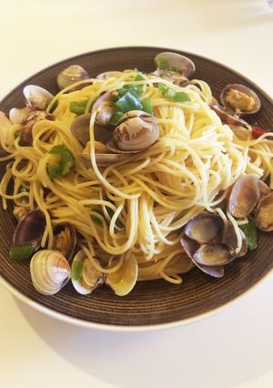【休日のパパレシピ】大盛りボンゴレ-レシピのメイン写真