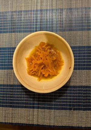 人参の炒め煮-レシピのメイン写真
