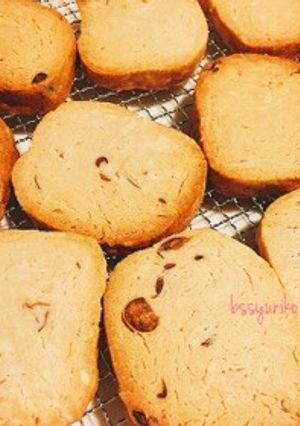 材料3つ☺︎羊羹であんこバタークッキー♪-レシピのメイン写真