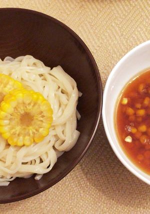 トウモロコシの冷やしつけ麺-レシピのメイン写真