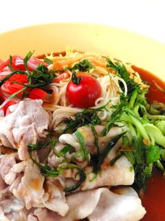 みそだれDE冷しゃぶ中華風そうめん-レシピのメイン写真