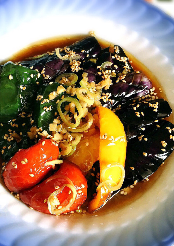 食欲そそるナスの揚げ煮浸し-レシピのメイン写真