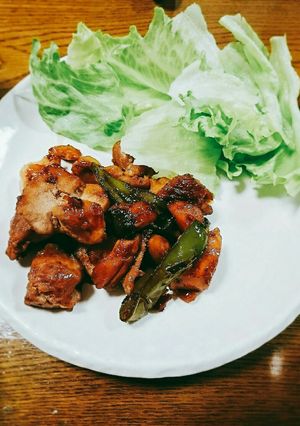 簡単すぎる♪鶏肉とピーマンの照り焼き-レシピのメイン写真