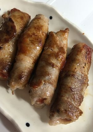 豚肉のケチャップ巻き焼き-レシピのメイン写真