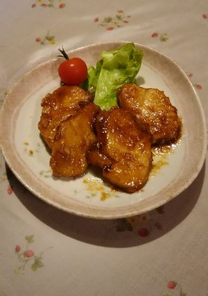 すき焼きのタレde鶏むね肉の照焼き-レシピのメイン写真
