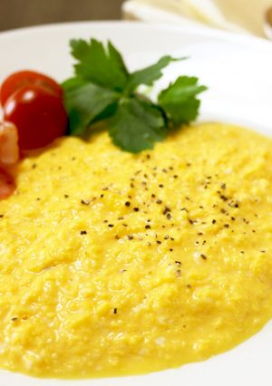 ホテルの朝食風☆スクランブルエッグ！-レシピのメイン写真