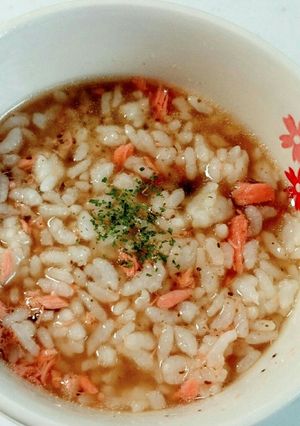 お茶漬けのもと不要！簡単お茶漬け❁-レシピのメイン写真