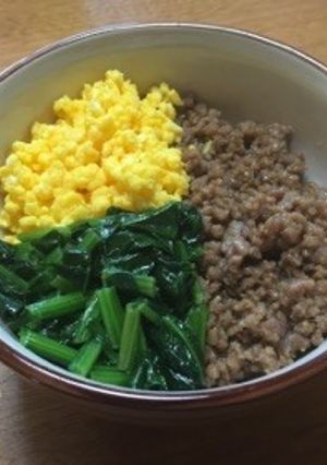 三色そぼろ丼♡-レシピのメイン写真